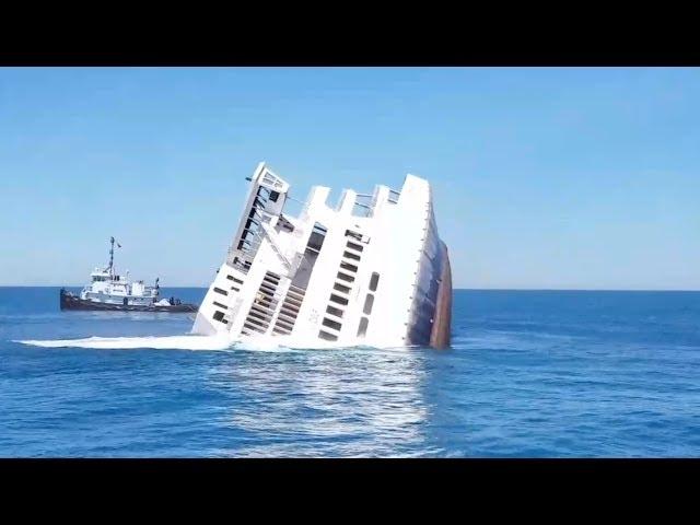 Sinking MV Twin Capes  - Cape May Ferry