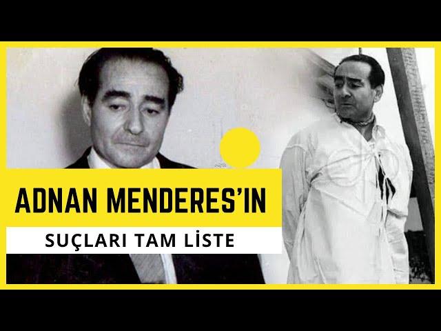 ADNAN MENDERES'İ DAR AĞACINA GÖTÜREN NEDENLER | 27 MAYIS 1960 DARBESİ NEDEN YAPILDI?