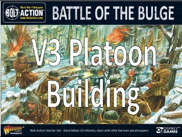 Bolt Action 3rd Edition Platoon Building - #warlordgames #boltactiongaming