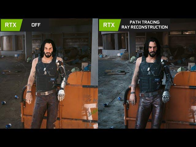 Cyberpunk 2077 - Phantom Liberty Ray Tracing Comparison DLSS 3.5 | RTX 4090