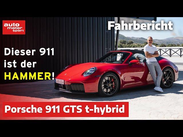 Porsche 911 GTS (992.2) t-hybrid: Der erste 911-Hybrid – Vorfahrt (Review) | auto motor und sport