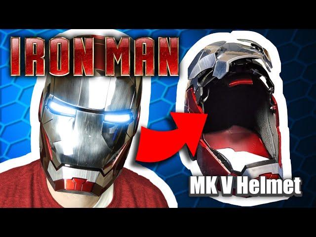 THE SICKEST Iron Man Helmet of All!!! - Autoking MK V Electronic Mask Review