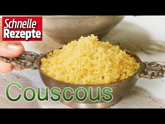 So kocht man Couscous richtig | Schnelle Rezepte