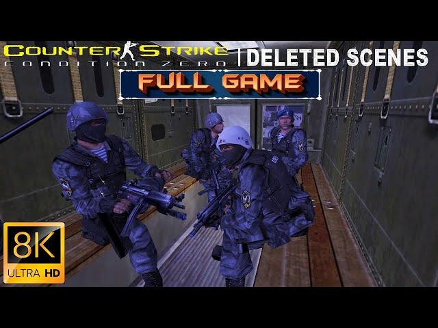 Counter-Strike: Condition Zero Deleted Scenes Walkthrough FULL GAME  Gameplay [8K ULTRA HD] - Hard