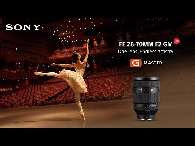 Sony's first G Master F2 standard zoom | FE 28-70mm F2 GM Lens