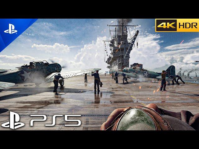 (PS5) BATTLE OF MIDWAY | Ultra Realistic Graphics Gameplay [4K 60FPS HDR] Call of Duty