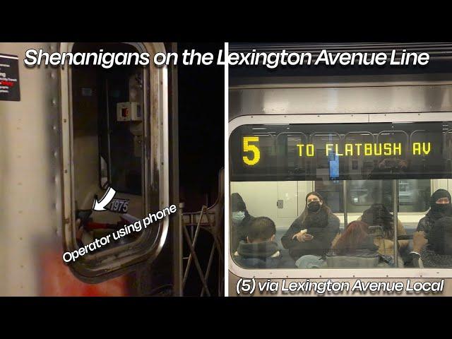 Lexington Avenue Line Shenanigans