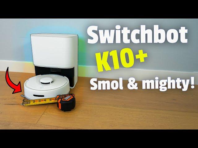 World's Smallest Robot Vacuum Is Powerful! Switchbot K10+