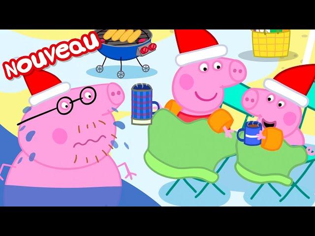 Les histoires de Peppa Pig | Nager le matin de Noël ! | Épisodes de Peppa Pig