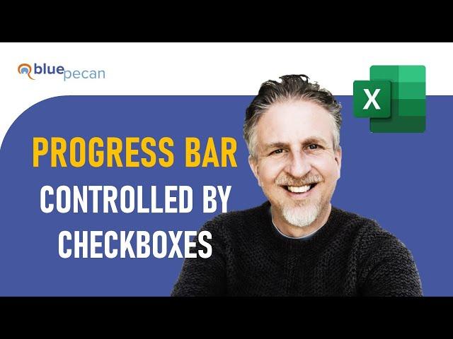 How to Create a Progress Tracker Controlled with Checkboxes in Excel