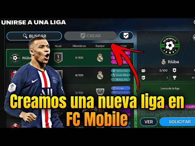 Creamos una nueva liga en FC Mobile "Reclutando Gente Para La Liga En FC Mobile"