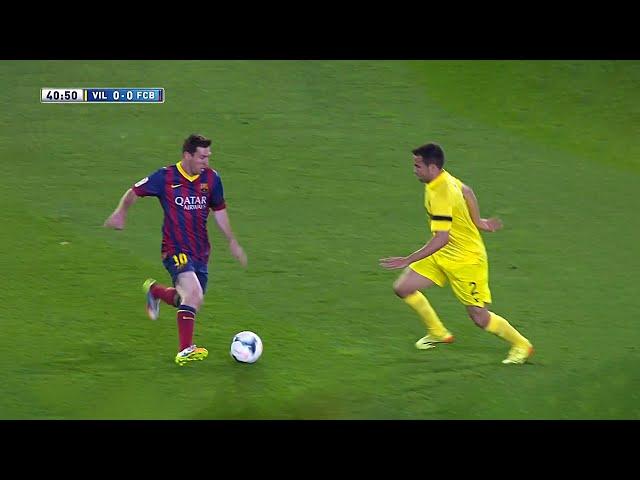 Lionel Messi vs Villarreal (Away) 2013-14 English Commentary HD 1080i