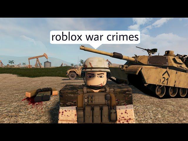 The Roblox Iraq War