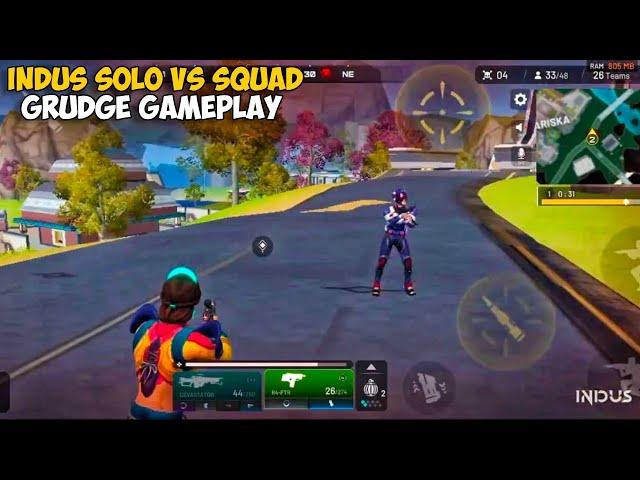 INDUS BATTLE ROYALE 1v4 GRUDGE GAMEPLAY | APEX LEGENDS MOBILE | HIGH ENERGY HEROES S5