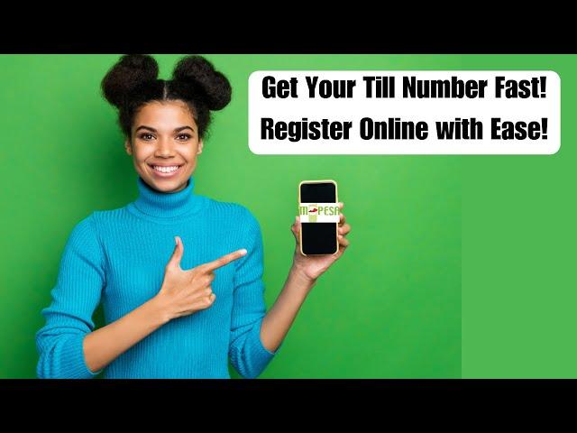 How To get lipa na Mpesa till number | how to apply for till number | M-pesa business app