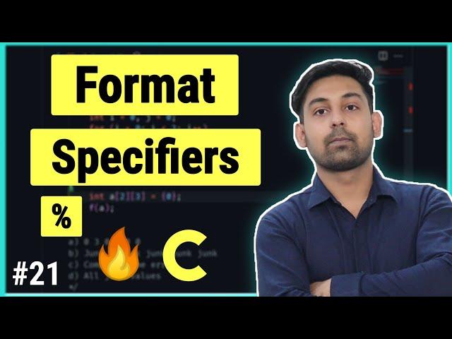 Format Specifiers In C Language | Lecture In Hindi | By Nirbhay Kaushik