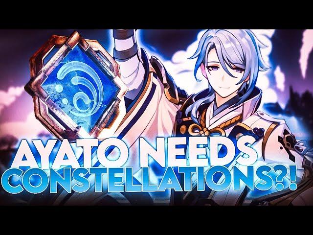 Are AYATO Constellations WORTH it + What Cons. should you STOP at!? Genshin Impact