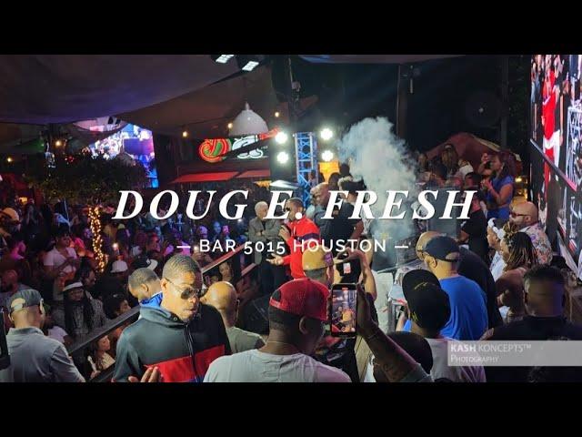 Doug E. Fresh Celebrates 50 Years of Hip-hop in (Houston, TX)