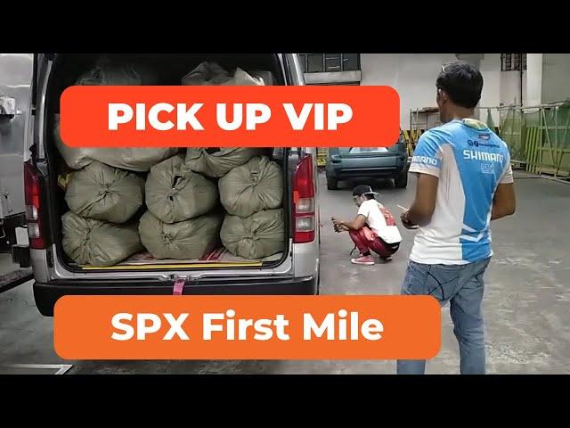 Pick up VIP Shopee Xpress First Mile 4wheel/Biyaheng Spx