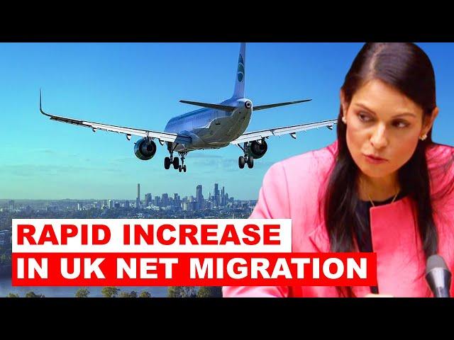 INCREASE IN UK NET MIGRATION | REPORTED BY OFFICE FOR NATIONAL STATISTICS (ONS)