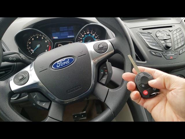 2013-2019 Ford Escape remote programming