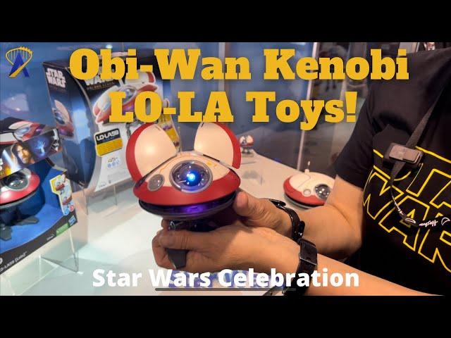 Lola (L0-LA59) Robot Toys from Obi-Wan Kenobi Demonstration by Hasbro