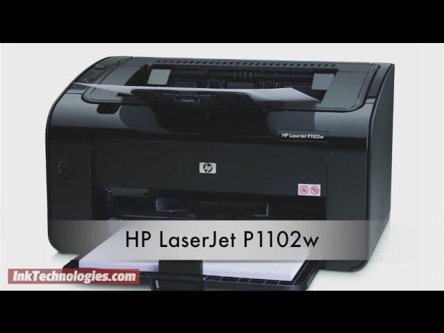 HP LaserJet P1102w Instructional Video