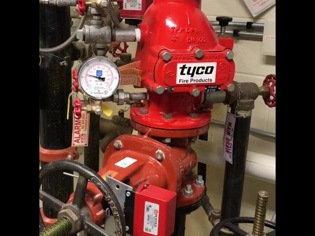 Shutting Down a Dry Pipe Fire Sprinkler System that has Malfunctioned