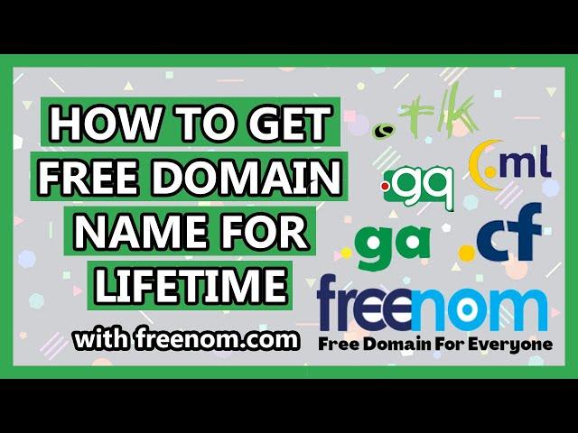 How To Get Free Domain Name For Lifetime With Freenom.com | .tk/.gq/.ml/.ga/.cf | Tech Era LK | 2021