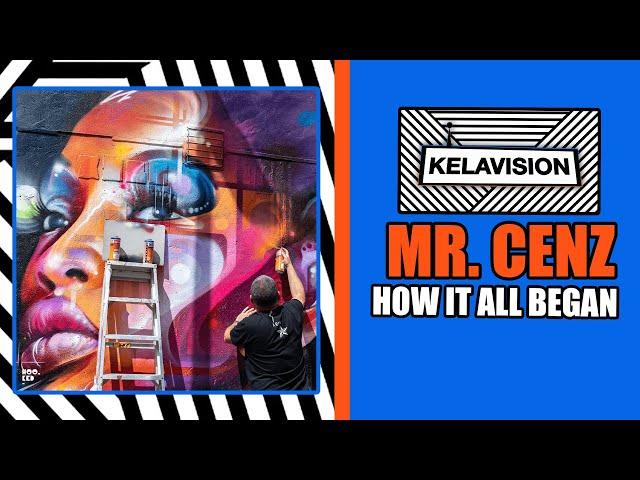 U.K. GRAFFITI ARTIST MR CENZ : HOW IT ALL BEGAN