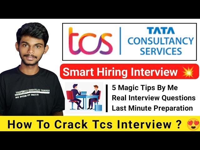 How To Crack Tcs Interview ? | Real Interview Questions & Answers