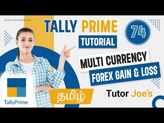 Multi-Currency Functionality in Tally Prime | Tamil | Tutor Joes