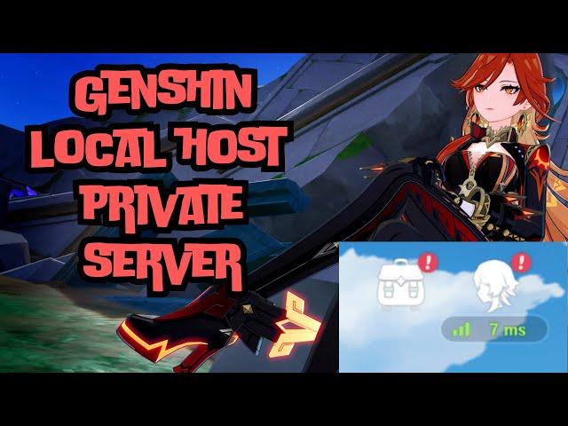 genshin private server 5.0 localhost LunaGC | how to make your own private server tutorial