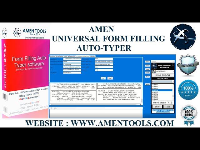 Form Filling Auto Typing Software | Form Filling Auto Typer | Auto Typer For Pc |Auto Typer Software