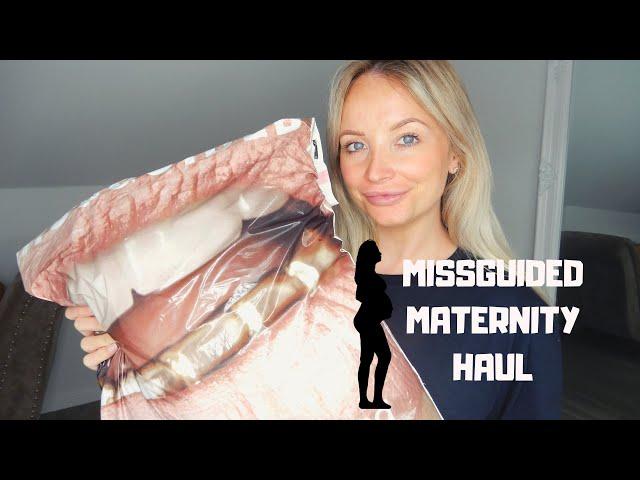 MISSGUIDED MATERNITY HAUL | HEAVILY PREGNANT | PREGNANCY CLOTHING HAUL | Sophie Louise Taylor