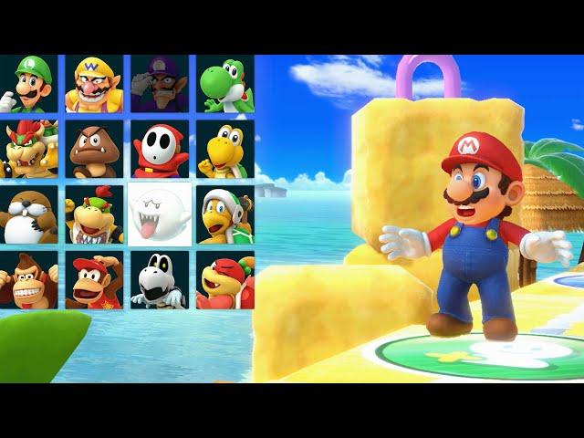 Super Mario Party - Mario vs Rosalina vs Peach vs Daisy - Megafruit Paradise