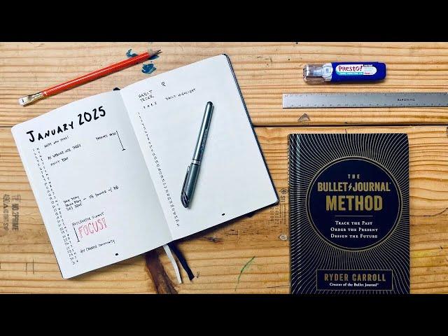 A Simple, Minimalist Bullet Journal Setup for 2025