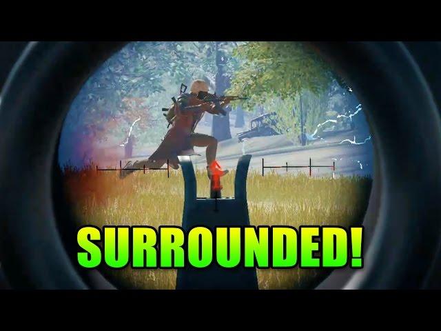 Completely Surrounded! | Playerunkown's Battlegrounds