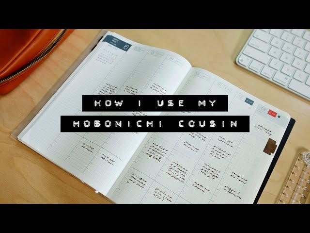 How I'm using my hobonichi cousin  functional planning + task management