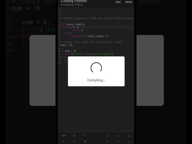 impossible ️python programs to print the sum of natural using recursion ️️