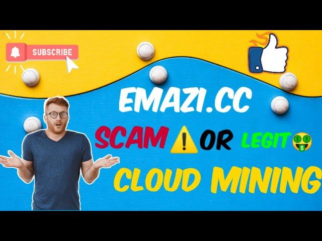 Emazi.cc|Bitcoin cloud mining site|$5 bonus withdrawal proof| SCAM️ or LEGIT 