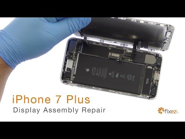 iPhone 7 Plus Display Assembly (LCD & Touch Screen) Repair Guide - Fixez.com