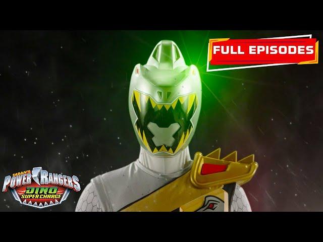 NEW Ranger?  Silver Ranger | Power Rangers Dino Super Charge | E14 and E15 Full Episodes | Season 2