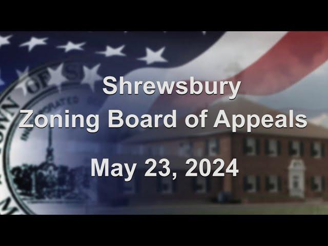 Zoning Board of Appeals - May 23, 2024