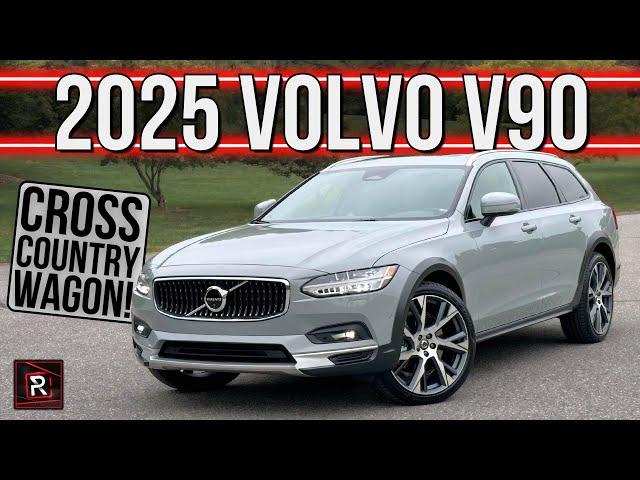 The 2025 Volvo V90 B6 Cross Country Is The Ultimate Lifted Luxury Family Wagon