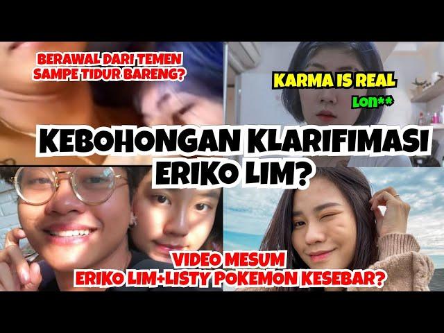 KLARIFIKASI ERIKO LIM, JESSICA JANE, LISTY POKEMON | SKANDAL AIB PERSELINGKUHAN!!!