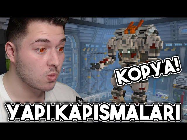 KOPYA ÇEKEREK KAZANDIM!!! | Yapı Kapışmaları [Just Build] | Minecraft