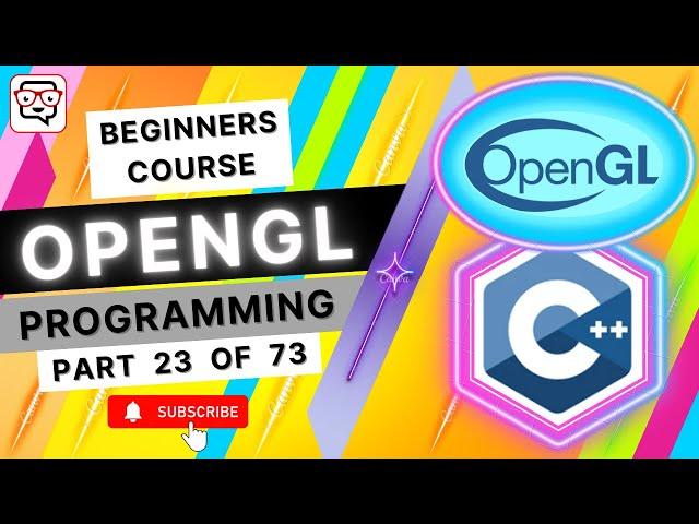  Drawing Text • Intro to OpenGL • OpenGL Programming for Beginners • 3D Graphics API • (Pt. 23)