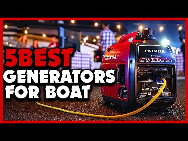 Top 5 Best Generators for Boat Review 2023