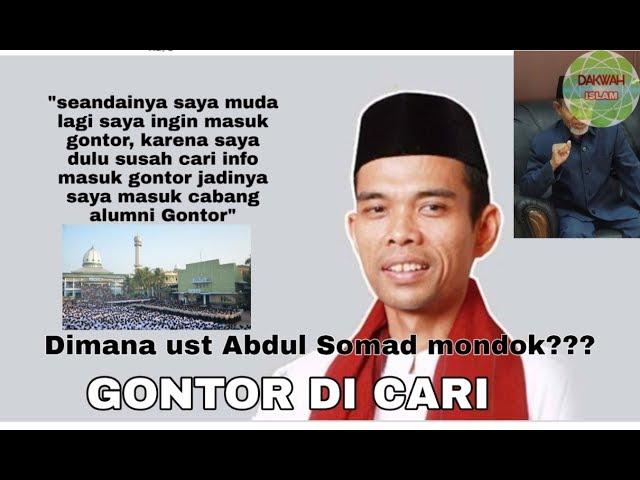 Ternyata ustadz Abdul Somad lulusan pondok alumni GONTOR